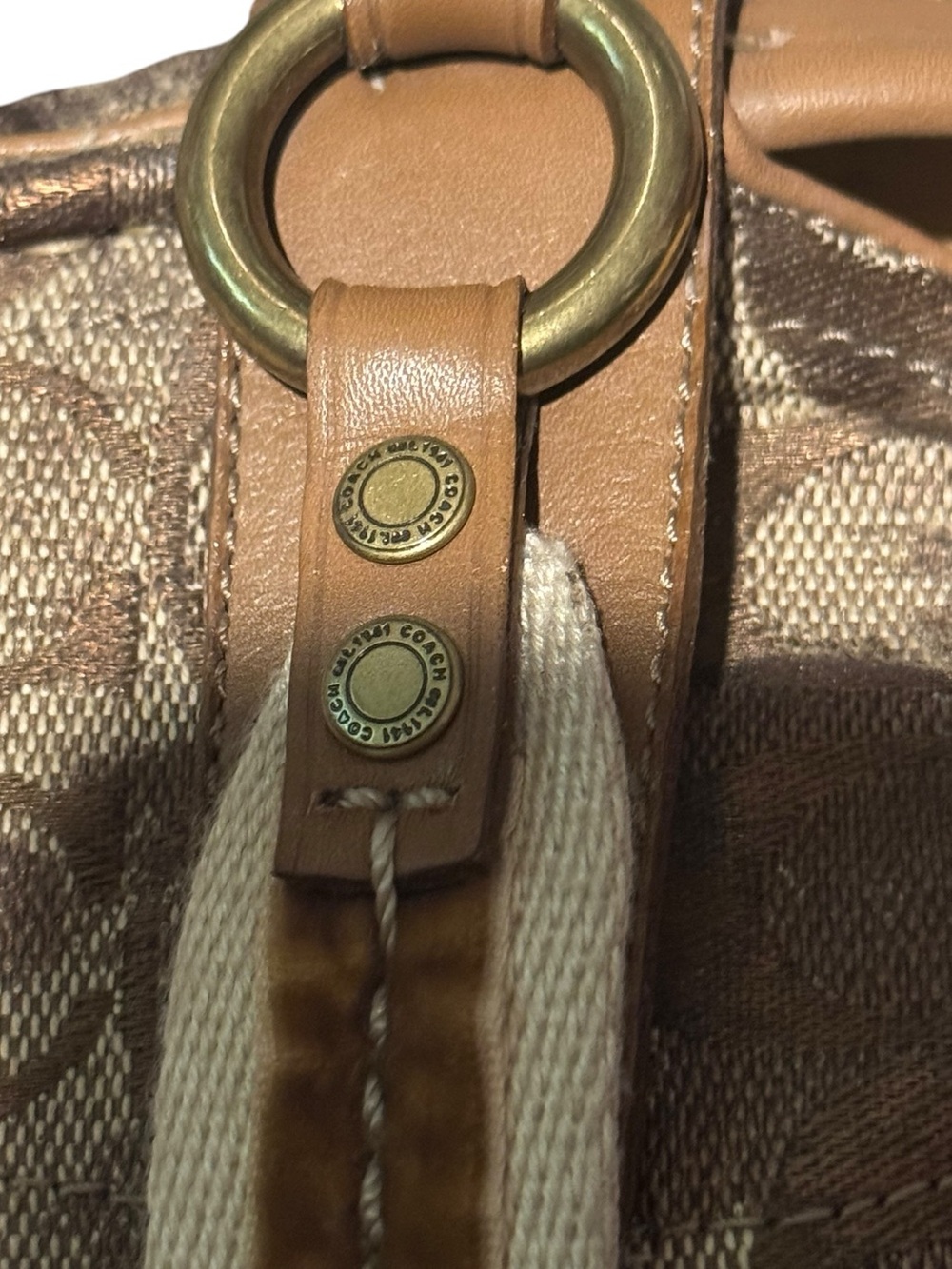 Coach Women's Signature Canvas Slip-On Loafers - Picture 6 of 7